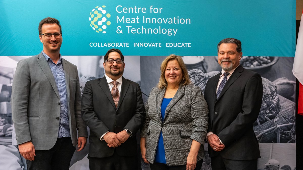 MeatPoultryON's tweet photo. NEWS RELEASE

MPO Launches New Centre for Meat Innovation and Technology (CMIT) dedicated to advancing and strengthening the Canadian meat processing sector.

READ MORE: https://t.co/Md71nv86q8 https://t.co/M8cFLh0Rw7