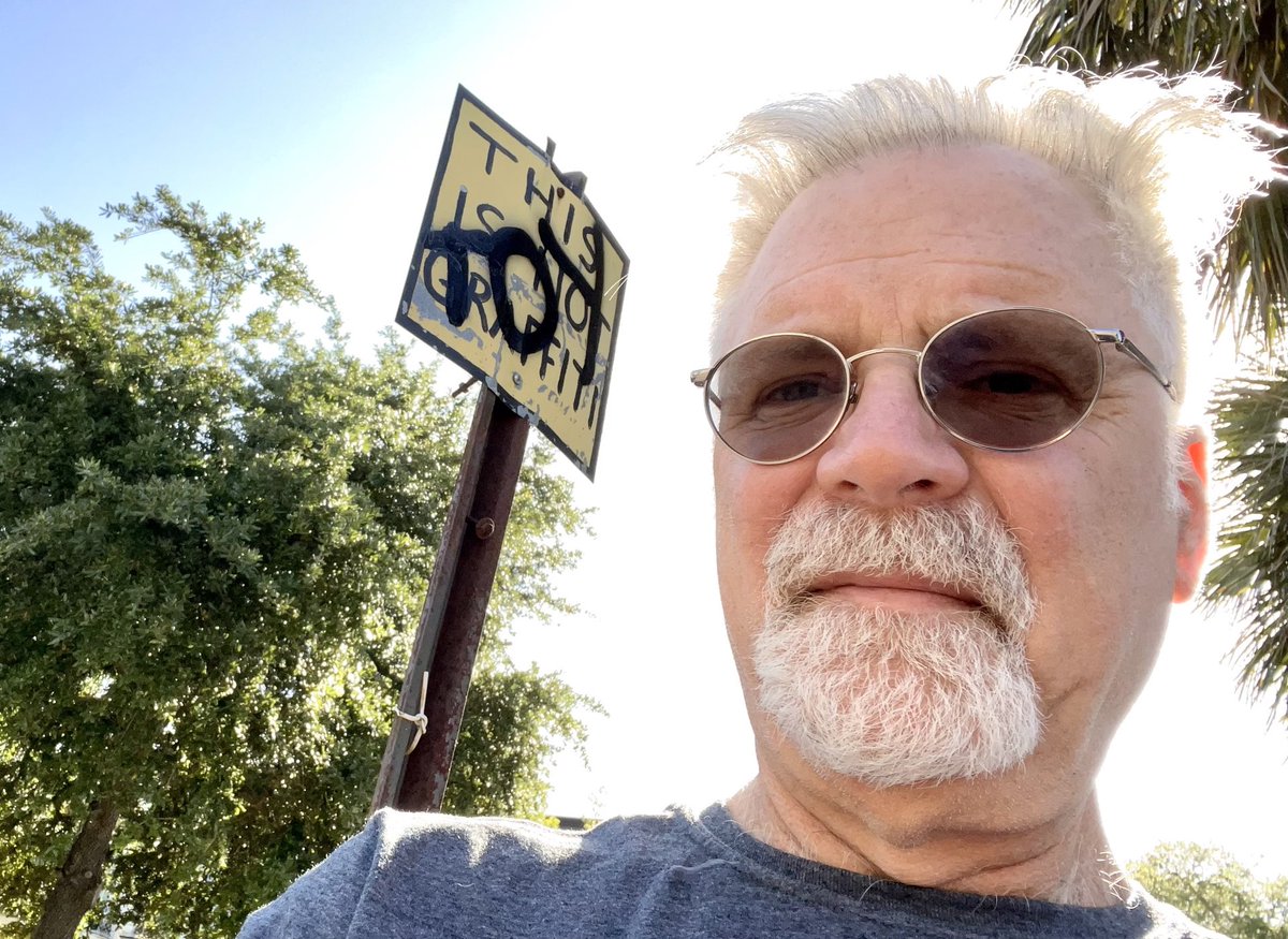 dougmaccash's tweet photo. Thanks to LSU Press, I’m writing a book about New Orleans graffiti, which was the dominant art movement of the 21st century. It’s going to be a collection of stories. If you have tales to tell about Banksy, BMIKE, the Gray Ghost, etc., please get in touch: dmaccash1@gmail.com https://t.co/0GG2qxqUmH