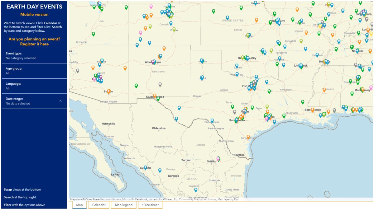 GeographicTexas's tweet image. As #geographers, Earth 🌎 has our minds and our hearts everyday, but especially tomorrow, Saturday 4/22 on #Earthday. 

Here's an #interactivemap by @EarthDay to find an event near you and get involved 👉earthday.org/earth-day-2023…. 

#geospatial #txgis