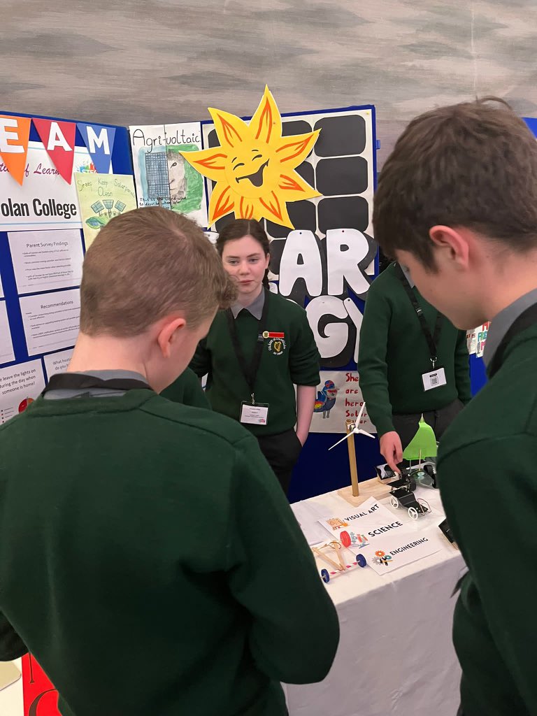 Well done to our OCC Students and Teachers who represented our school at the @JCTSteAm event in Tullamore today!! #steaminaction