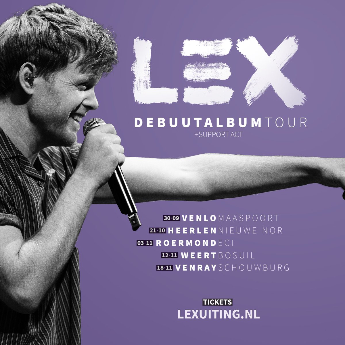 🍻🎉 Tijdens de ‘Debuutalbum Tour’ laat ik je m’n eerste plaat horen en breken we netjes de tent voor je af met de oude leedjes, meezing- en feestgarantie vanaf de voordeur 🤪

Komende zaterdag 22/4 om 10:00u begint de verkoop!

Wae zeen ik in ‘t Zuuje? 🍻