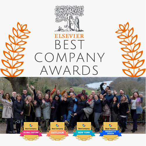 Elsevier won four major Comparably Awards in the first quarter of 2023. Join us: beta.elsevier.com/about/careers
#elsevier #elsevierlife #comparablyawards #discoverelsevier #jobs #employerbrand #bestplacetowork #topemployer