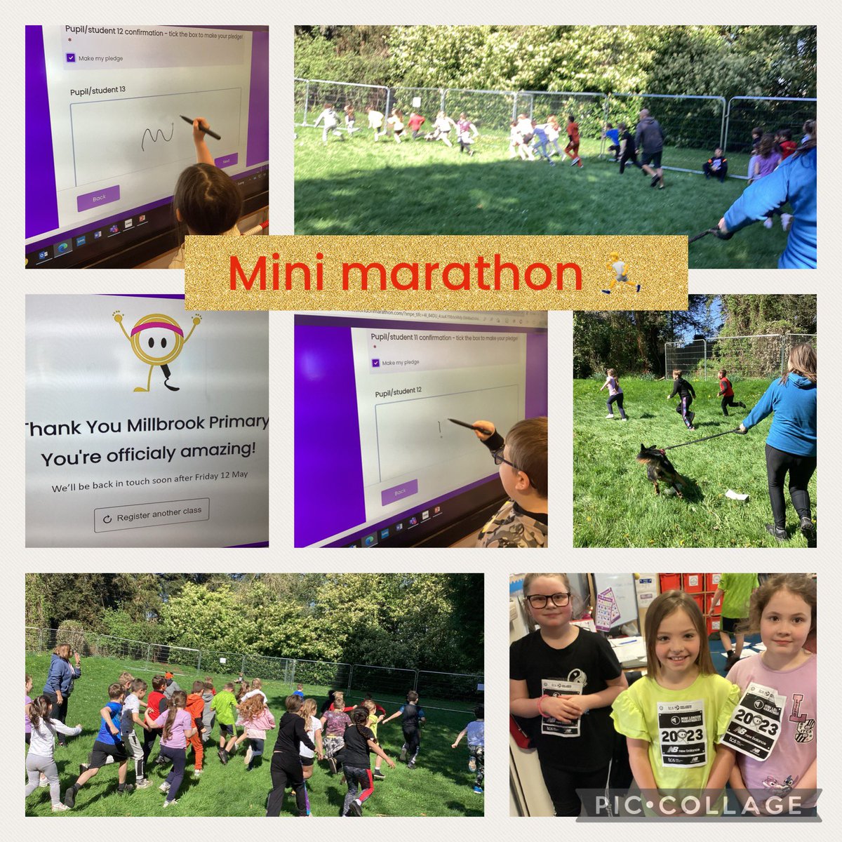 We loved taking part in the Guinness World Record attempt with our mini marathon today. #BeTheBestYou @KidneyWales @MBDeputyHead @MillbrookP #HealthyAndConfident #EthicallyInformed #AmbitiousAndCapable #TeamMB