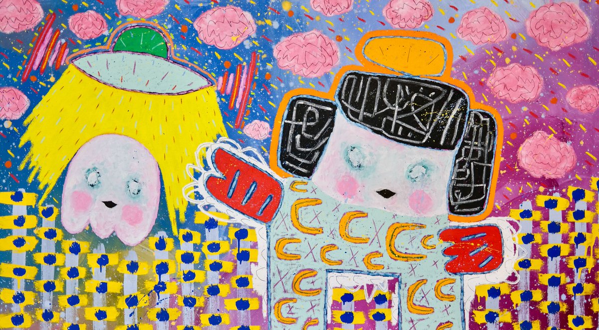CohleGallery's tweet photo. New duo show with Adam Handler &amp; Ludovilk Myers #art #exposition #peinturecontemporaine #AdamHandler #LudovilkMyers - https://t.co/oVF7R9z767 https://t.co/ooFenLGFZF