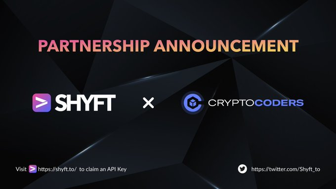 SolanaUnivers's tweet photo. 🎉@Shyft_to has partnered with @CryptoCoders_
🎉#CryptoCoders is a group of innovative individuals who are creating advanced technology to support the rapidly growing field of #web3.
🔽INFO
https://t.co/1venOsVql5 https://t.co/iqTFzTlv5s
