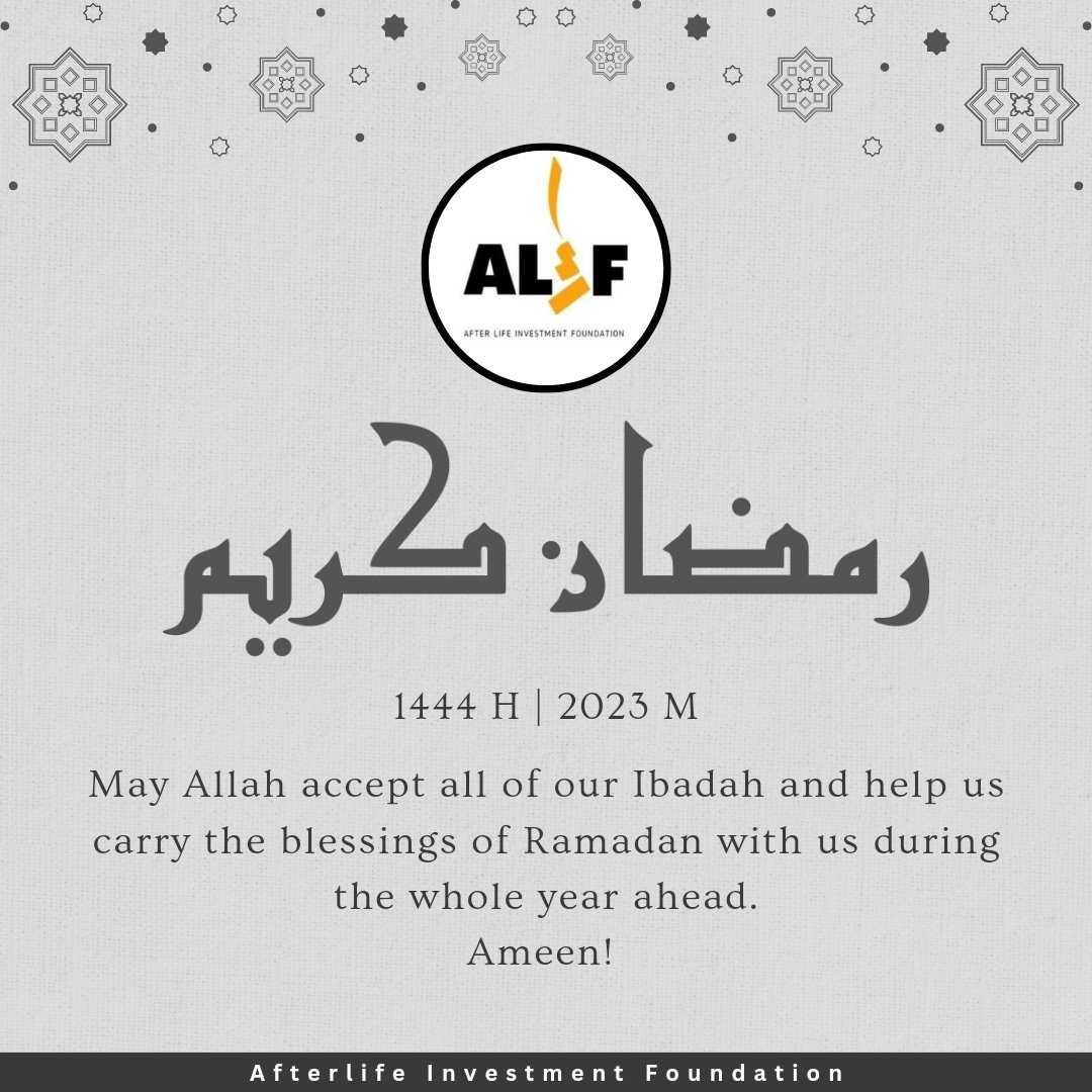Afterlif786's tweet photo. Reflecting on the end of a blessed Ramadan. May the lessons we've learned and the connections we've made stay with us throughout the year.

#alif #afterlifeinvestmentfoundation
#ramadan #india #indonesia #hijab #islam #muslim #pakistan #muslimah #alhamdulillah #allah #quran https://t.co/TzGqqqwrMC