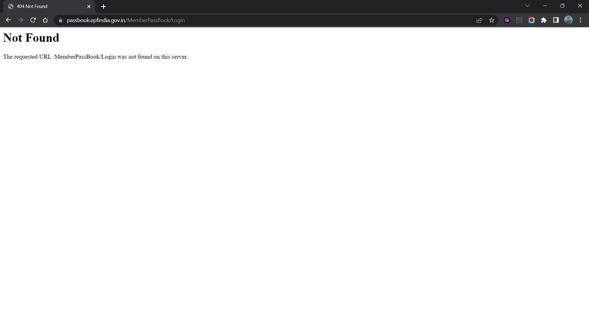 NirmalShah2307's tweet photo. @socialepfo @PMOIndia @byadavbjp @Rameswar_Teli @LabourMinistry @PIB_India @MIB_India EPFO passbook is down for many days. God knows how you guys are managing IT infrastructure. https://t.co/U8D2TvX8H2