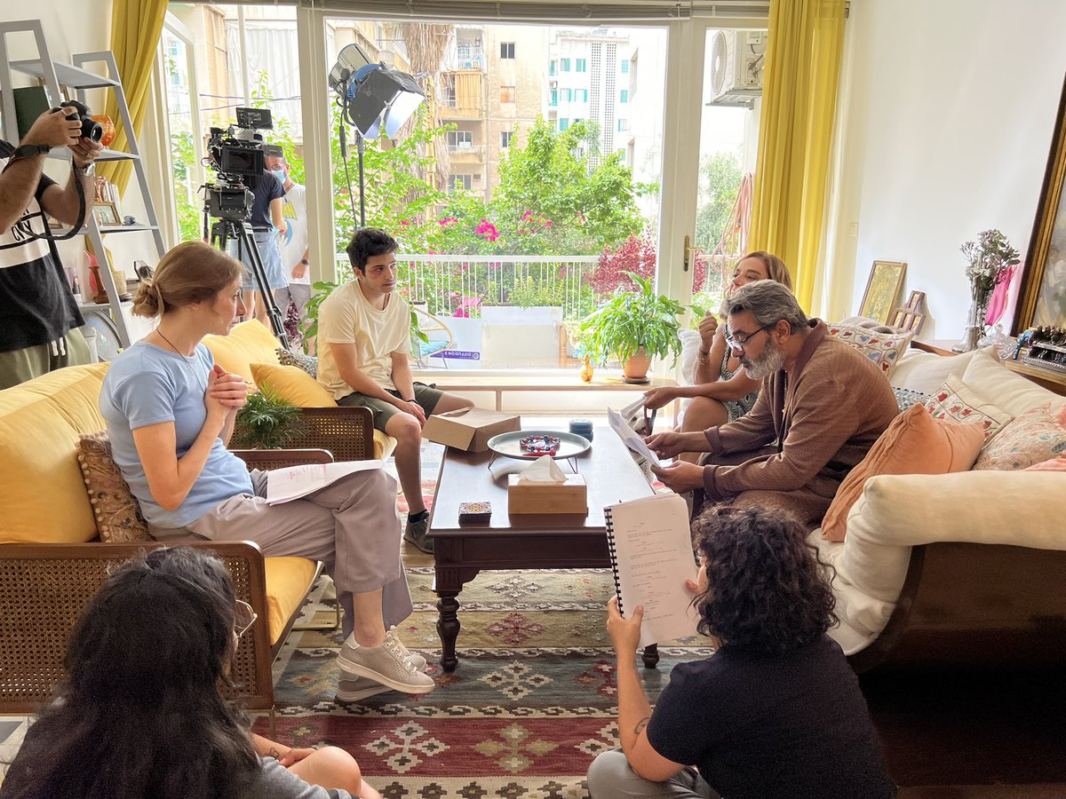 ArzeFilm's tweet photo. Day 14: shooting in #Badaro with @DiamandAbboud, @BilalHamwi @fadiabisamra, Joyce Nasrallah, and Corine Chalfoune 
التصوير اليوم ببدارو
————————————————————————————————
#ArzéFilm #ArzéMovie #ArzeFilm #ArzeMovie
#فيلم_أرزة #أزرة
@mirashaib 
@samshaib 
@louaykhraish 
@itszeebad https://t.co/ctjqSMhJjR