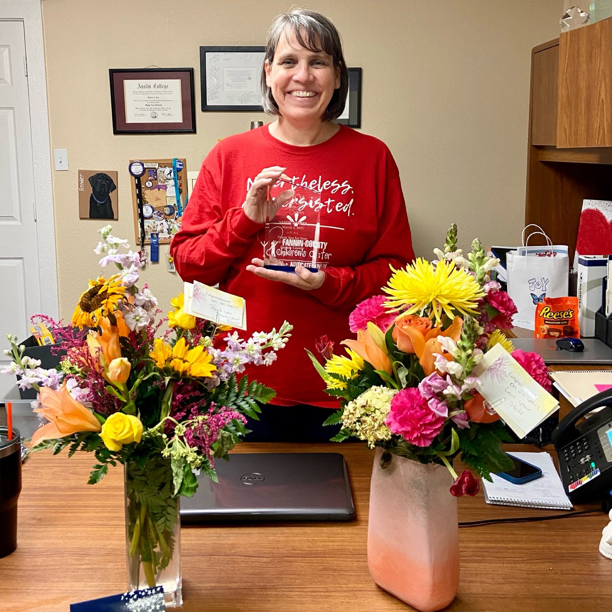 FanninCCC's tweet photo. After more than 22 years as the Executive Director of @FanninCCC, Sandy Barber is retiring! Read more at: https://t.co/5MLb73eUvY https://t.co/Idt41mpLeJ