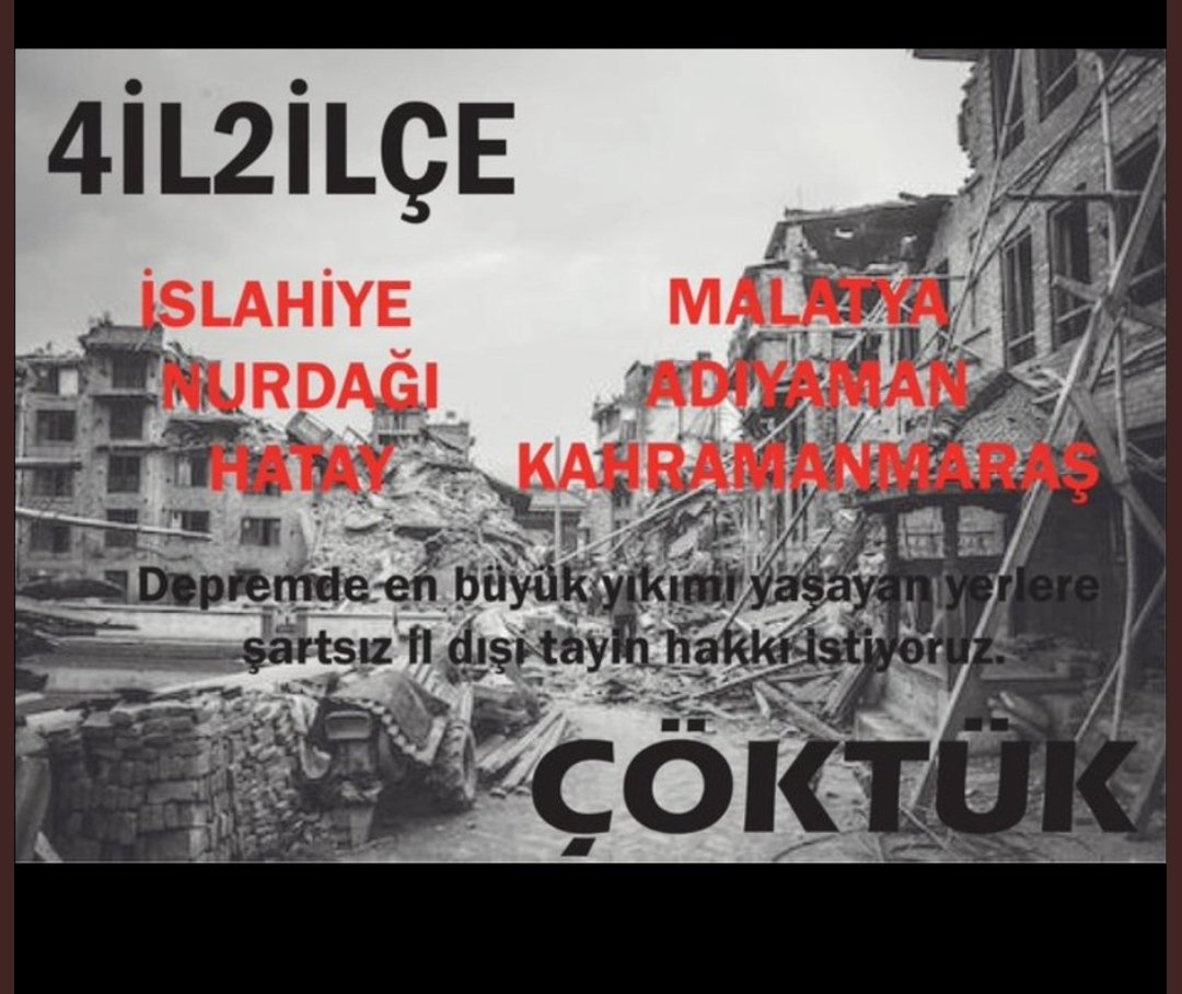 DörtilİkiİlçeyeTayinMüjdesi