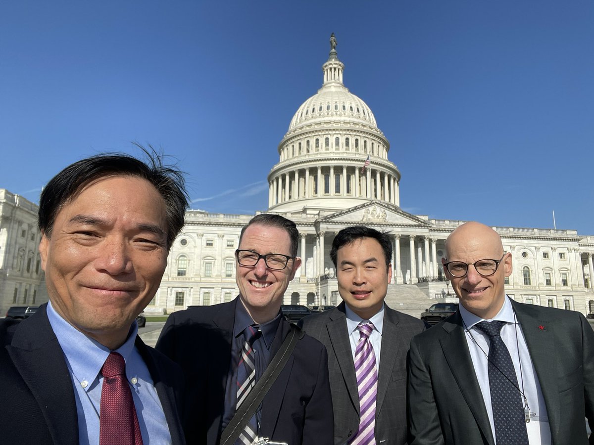 ACG California delegation is at the US Capitol today advocating for patient access to life-saving GI care and therapeutics! (HR 2474 and HR 2630) #ACGAdvocacyDay2023 
@AmCollegeGastro @UCDavisGI