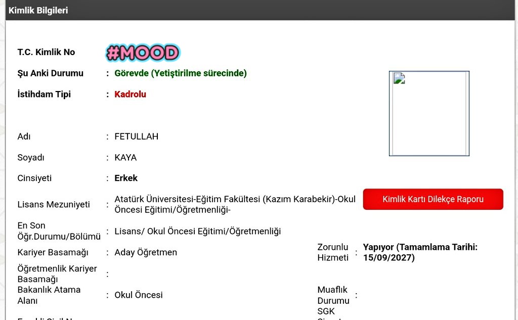 Hadi bana hayırlı olsun🤗