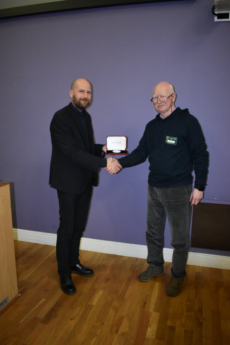 Professor Victor Reshetnyak (Kyiv) announced as the winner of <a href="/TheBLCS/">The British Liquid Crystal Society</a> Gray Medal 2023 for his seminal contributions to the study of #liquidcrystals. Presentation by BLCS Chair <a href="/nigelmottram/">Nigel Mottram</a>.