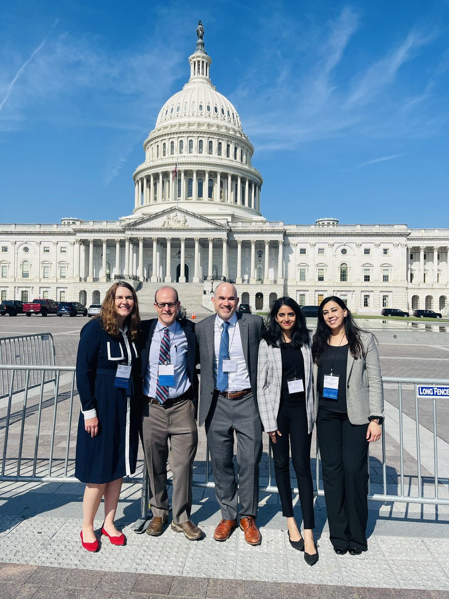 At the Capitol for @ACG Advocacy Day 2023 to advocate for our GIH patient &amp; colleagues. With Az, NM &amp; CT delegation. 
#SafeStep Act (S.652; H.R. 2630) 
Inflationary Update to #Medicare Physician Payments (H.R. 2474)
Reform/Restrict #PriorAuthorization