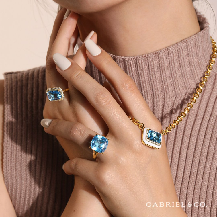 GabrielCoNY's tweet photo. Give Mom the sea & sky this Mother's Day with bright blue topaz jewelry to let her shine ✨💙
Styles: LR52481Y45BT, NK7471E9Y45BT & LR52518Y4JBT
#mothersdaygifts #mothersdaygiftideas #mothersday2023 #motherdaygift #giftformom #mothersday #bluetopaz #bluetopazjewelry #gemestone https://t.co/ktIQ2CBfdZ