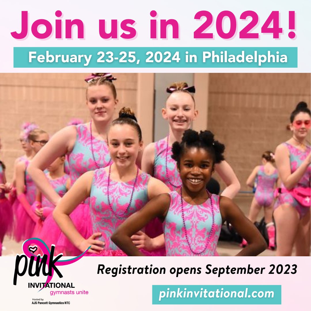 📅Save the Date📅 We're back in Philadelphia at the @PAConvention on February 23-25, 2024! Join us to support those affected by breast and ovarian cancers. 100% of proceeds benefit @uniteforher🎗️ ➡️Learn more: pinkinvitational.com!