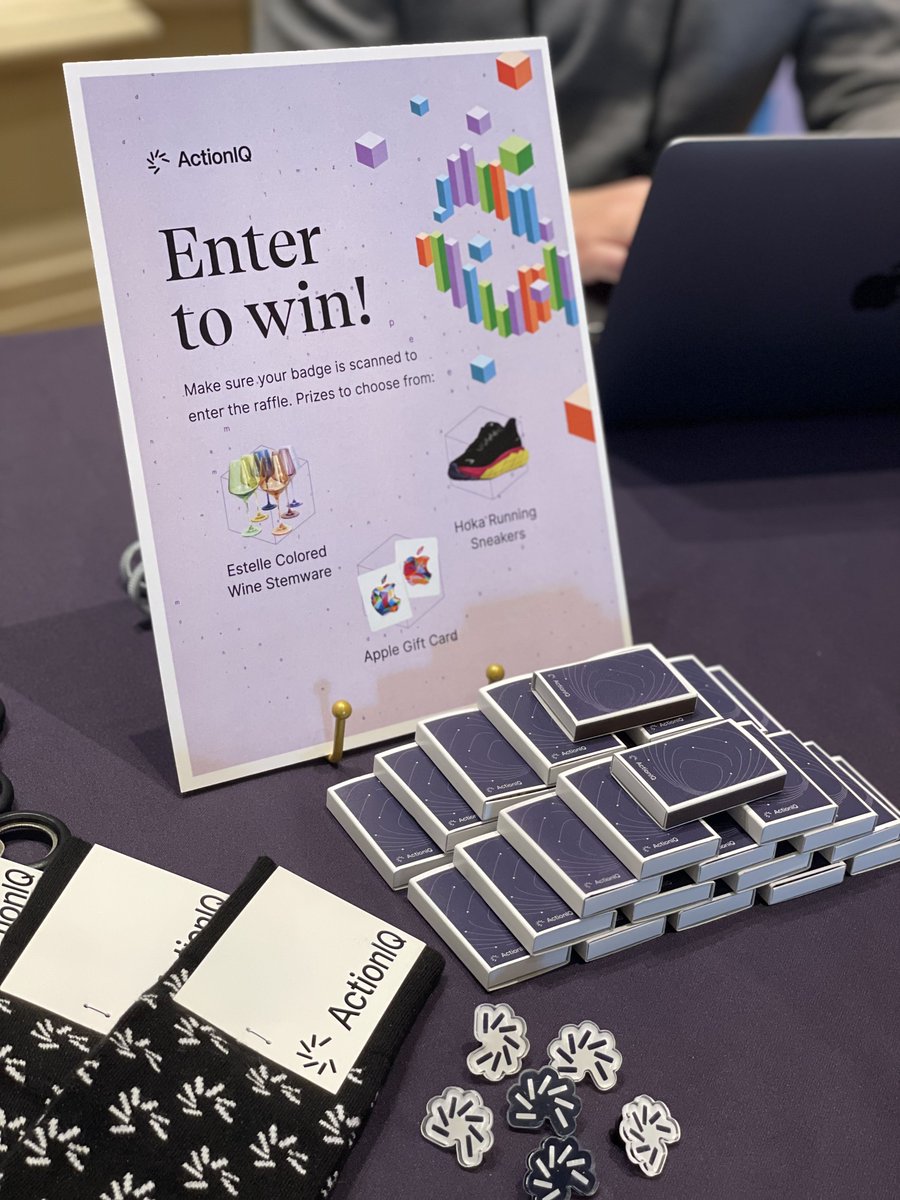 ActionIQinc's tweet photo. Excited about #DMFSWest next week? Us too! Visit our booth to enter our raffle and chat all things Composable CDPs. Oh, and one more thing, don’t miss our speaking session with Databricks. We look forward to seeing you there! https://t.co/1pZ2b7YJfY