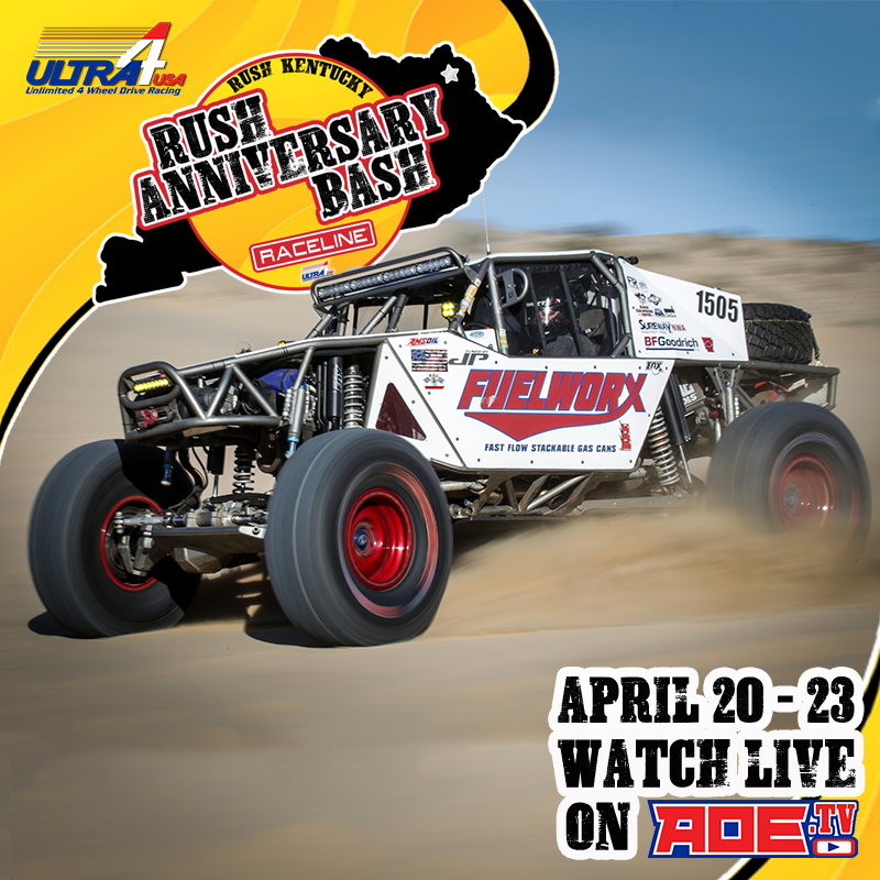 Ultra4USA's tweet photo. Are you ready? 
Watch live on https://t.co/SfInxiq5N3! 

April 21
7:00AM-7 PM

​April 22
10AM-4:30PM

#Ultra4USA #Ultra4Rush #ultra4family

@RacelineWheels  | @NittoTire  | Project X Off-Road | @AMSOILINC  | @ruggedradios  | @SPEEDSPORT https://t.co/O8yNlzYnop