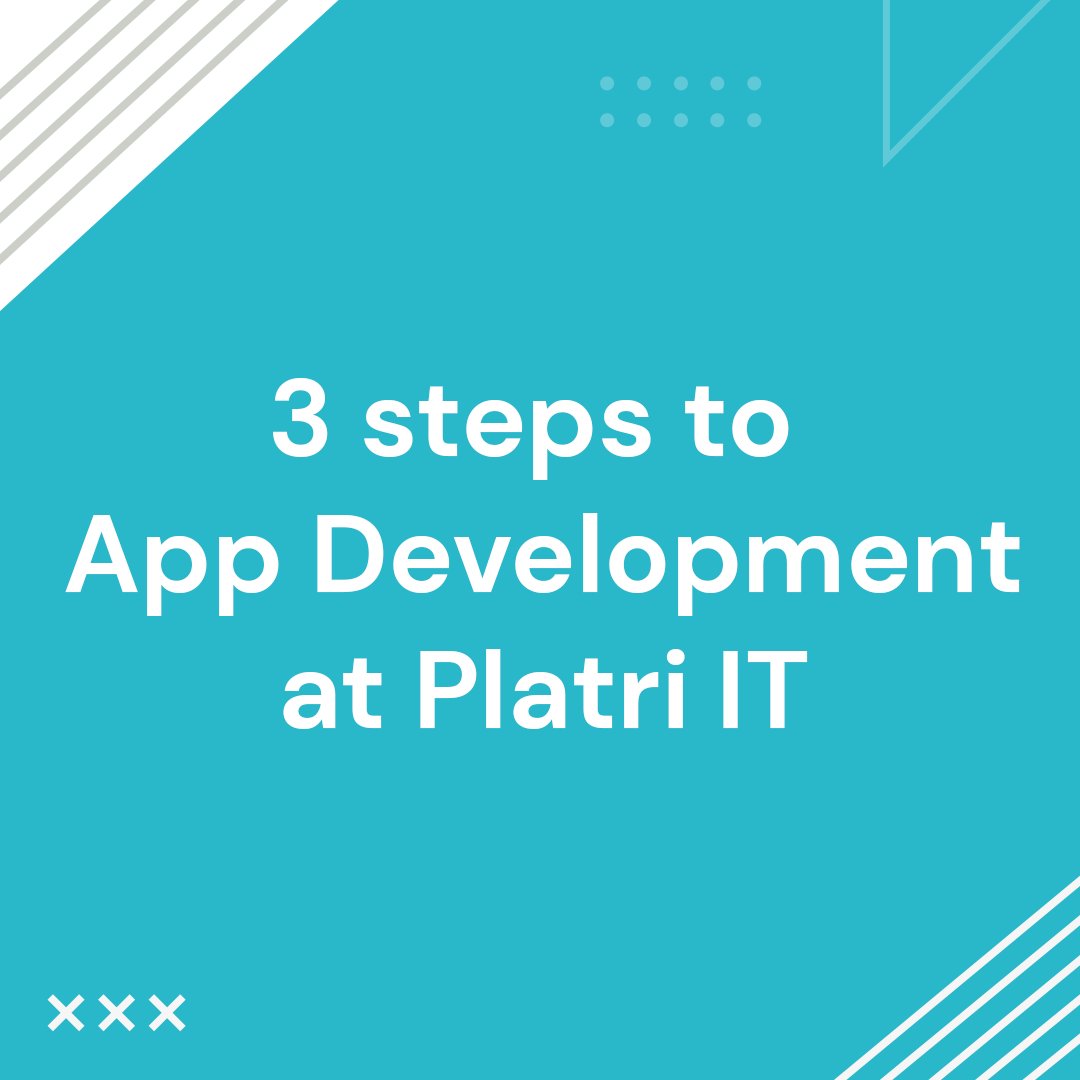 Platri_IT's tweet photo. Our 3 steps for app development:

1. Free consultation
2. Product-vision-workshop
3. Click-prototype as basis for implementation 

For more information visit our website https://t.co/CbiOH7oVeJ

--------
#appdevelopment #app #development #it #business #company #office #platri https://t.co/AmN6rOhSmM