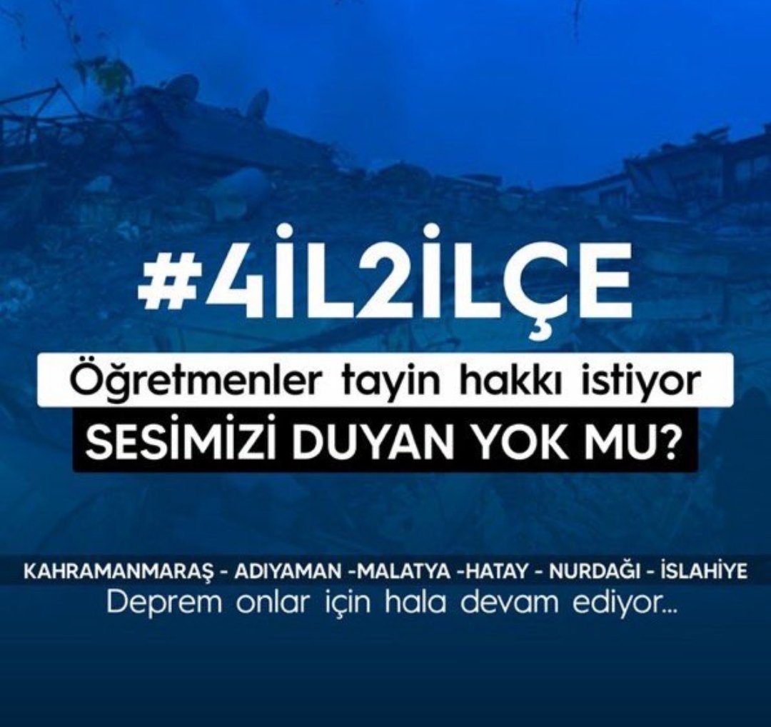 DörtilİkiİlçeyeTayinMüjdesi