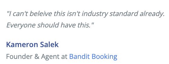 Latest testimonial from a customer catch-up yesterday. If you know what “ticket counts” are and automatically groan - hit us up to see why our users are singing praises like this. 🎟️📈