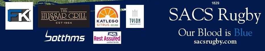 sacsrugby's tweet image. We would like to thank our sponsors for 2023
Katlego Sitrus
@TheHussarGrill 
FloorKing
@TysonPropSA 
@botthms 
Rest Assured
Pura