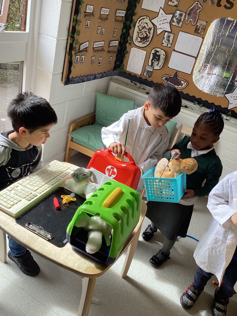 Elmridge Nursery (@elmridgeschn) on Twitter photo Today in nursery we have been exploring our new role play props and enjoyed treating all the sick animals in the vets. #nursery <a href="/ElmridgeSch/">Elmridge Primary</a> Today in nursery we have been exploring our new role play props and enjoyed treating all the sick animals in the vets. #nursery <a href="/ElmridgeSch/">Elmridge Primary</a>