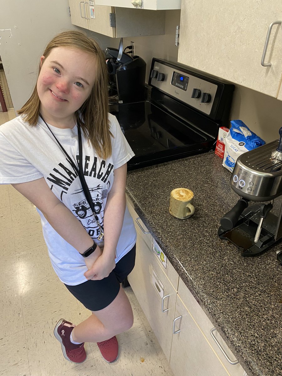 Admirals Americano☕️ 

Working on taking orders, making orders, and customer service!