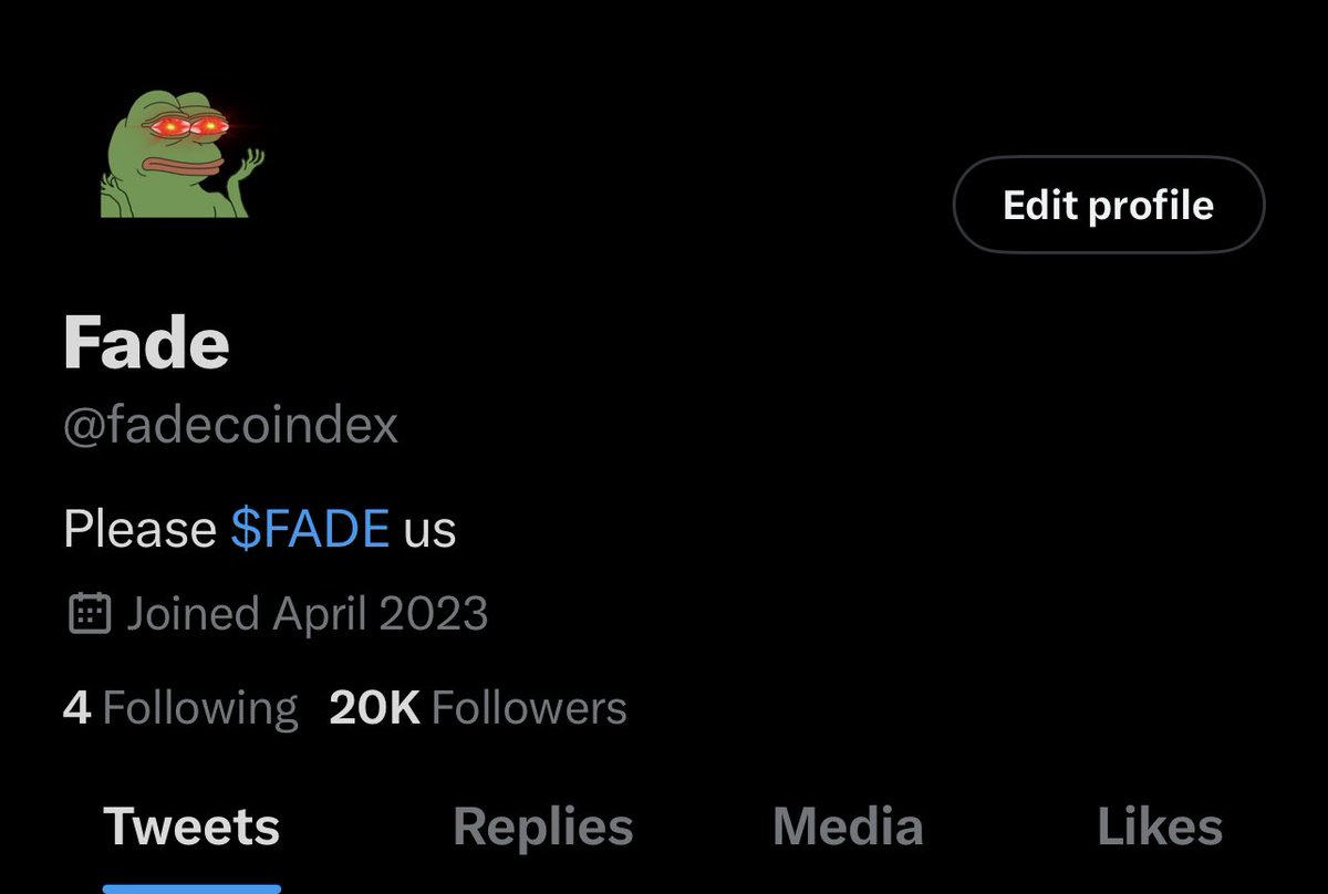 fadecoindex's tweet photo. Who knew this would be wen, don’t $FADE https://t.co/W7y0mbYbnB