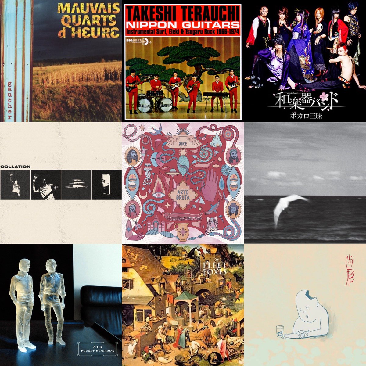 Entre la Finlande et le Québec, une nouvelle kallieuse ! Avec notamment : Delgres, TEKE::TEKE, Bodh'aktan, Fujiya &amp; Miyagi, Takeshi Terauchi, The Walkmen, Bike, Collation, Monogrenade, 和楽器バンド, Mauvais Quarts d'Heure, Air, Chassepareil et Forêt. 

mixcloud.com/lakallieuse/la…