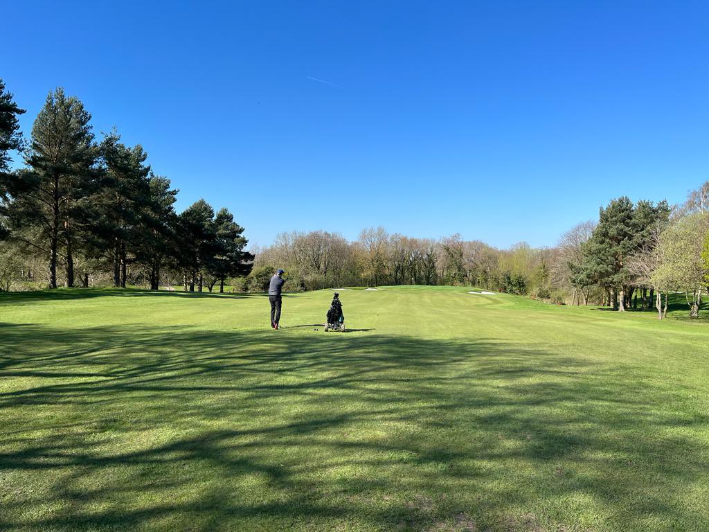 Beautiful day for a game of golf. The course is getting greener each week!

#cheshiregolf #golfcoursestoplay