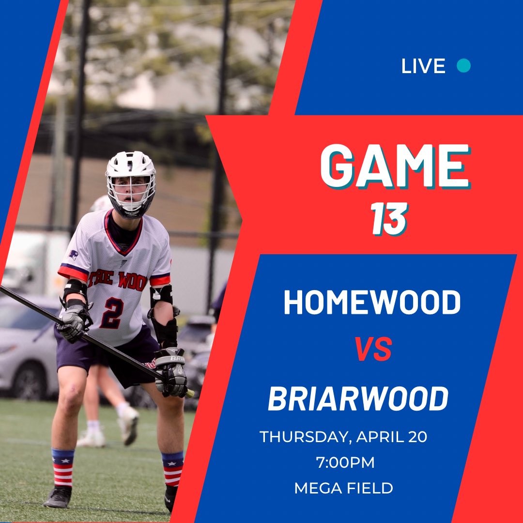 Last regular season game is TONIGHT! Come out to Mega Field to support your Patriots.  #HWDLAX #BringtheJuice 🧃