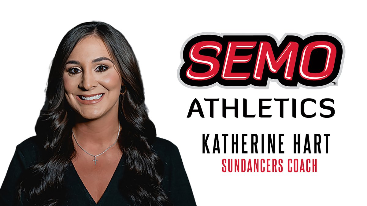 SEMORedhawks's tweet photo. Cape Girardeau native Katherine Hart was hired as Southeast Missouri's Sundancers Coach Thursday. Welcome to SEMO Katherine!!
Story: https://t.co/F3vXvFOayJ https://t.co/yihzaljWCZ