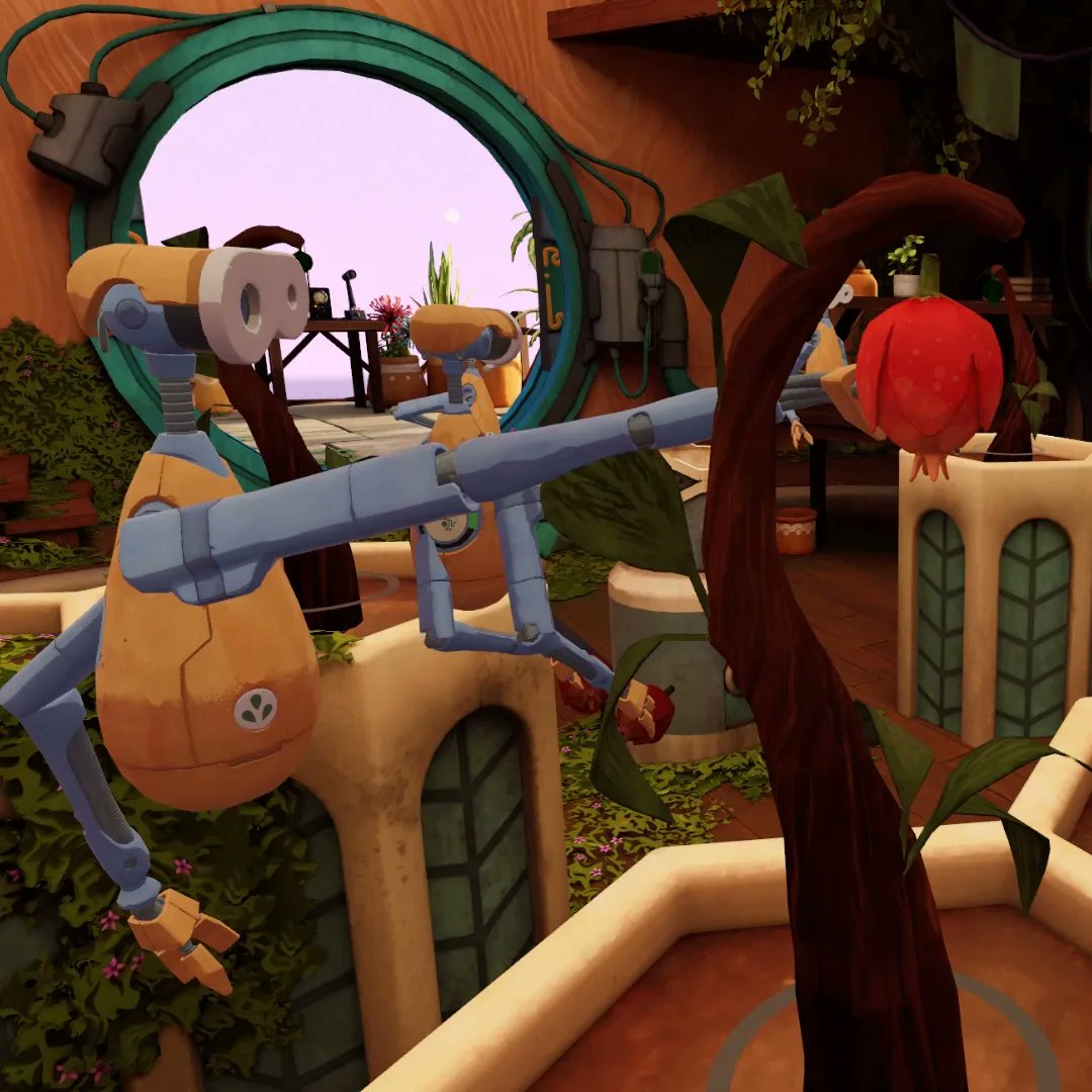 GameThoughts_YT's tweet photo. I'm working on a new video, and I haven't been this excited about a creative project in a long time! 😊🙌

🎥 This video is shaping up to be really different from the ones I've made recently, and it focuses on a VR game by @hellopontoco called The Last Clockwinder. 🕰 https://t.co/lb8sQQcEte