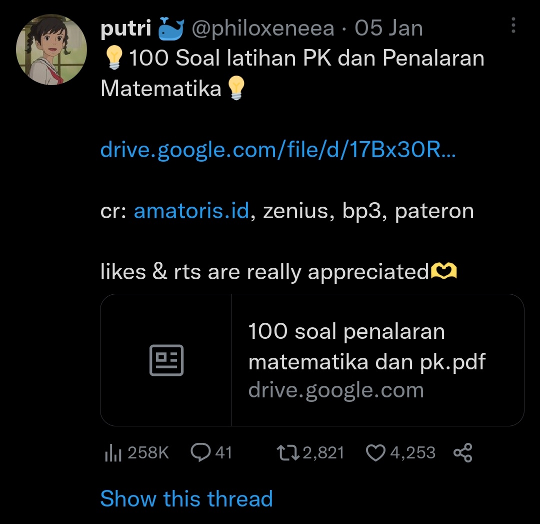 putri 🐳 tweet media