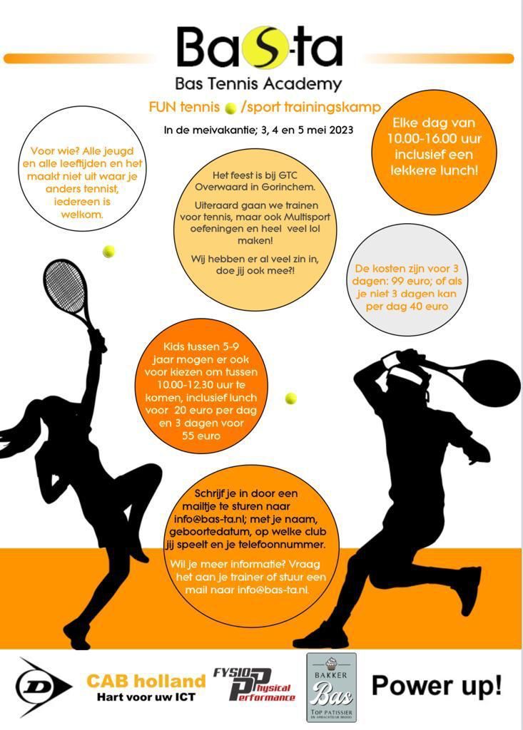 Voorjaarsnieuwsbrief 🎾 Bas Tennis Academy - mailchi.mp/3215af2ee162/v…