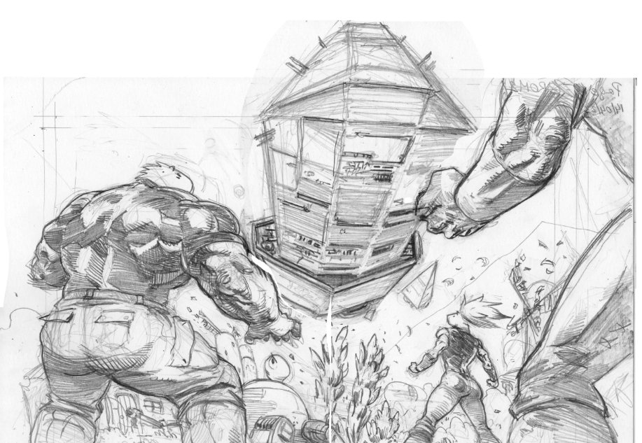 GilbertDeltrez's tweet photo. GROM #5 the hot dung literally hits the fan. #GROMverse #GalacticRodentsofMayhem https://t.co/NzZKksquuv