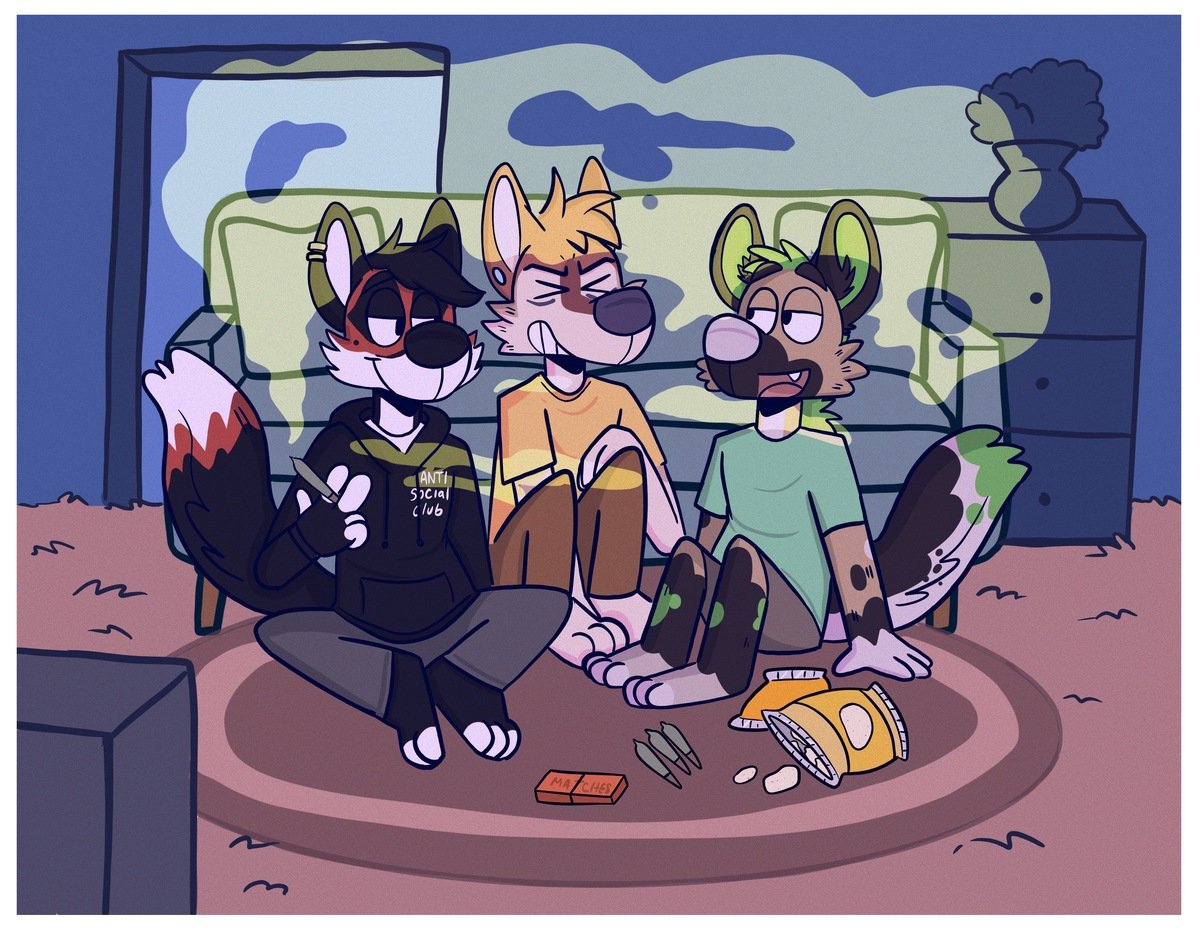 MarivauxCoyote's tweet photo. #HAPPY420 Nothing better than smoking with good friends ❤️❤️
🖌️ @D00DLEKID https://t.co/KTSIbyQqCU