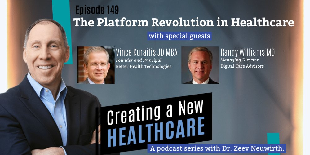 Listen now! lnkd.in/d5A76dyX Vince Kuraitis and Dr. Randy Williams are my amazing guests this week on Creating a New Healthcare. Listen & subscribe wherever you get podcasts! #healthcarereform #valuebasedcare #populationhealth