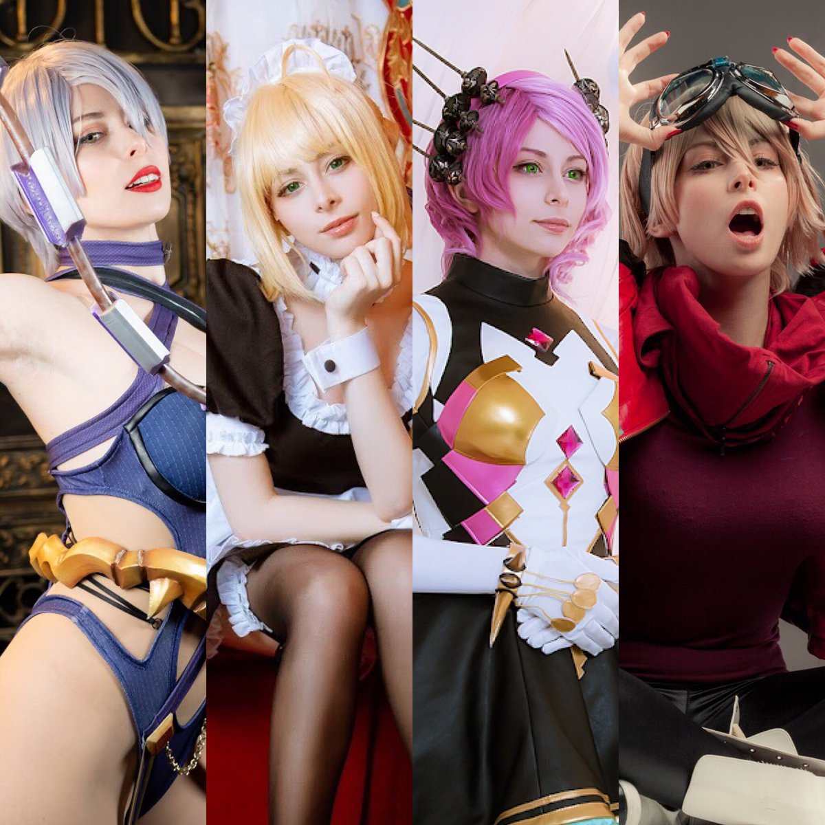 AgentblackcatQ's tweet photo. 🎮 #コスプレ #原神 #RPG #シェリーSP #レイザー #ストーリー市場 
Original: in0100SP https://t.co/Bma0uG7vlN