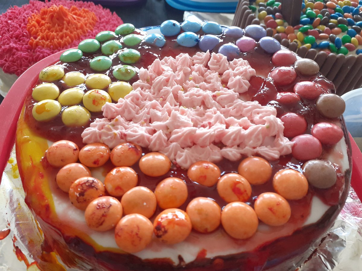 Tranby_Food's tweet photo. Year 8 pupils have baked and decorated these beautiful cakes today @Tranby_school https://t.co/7Q6xWw16CI