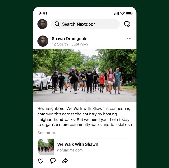 Nextdoor tweet media
