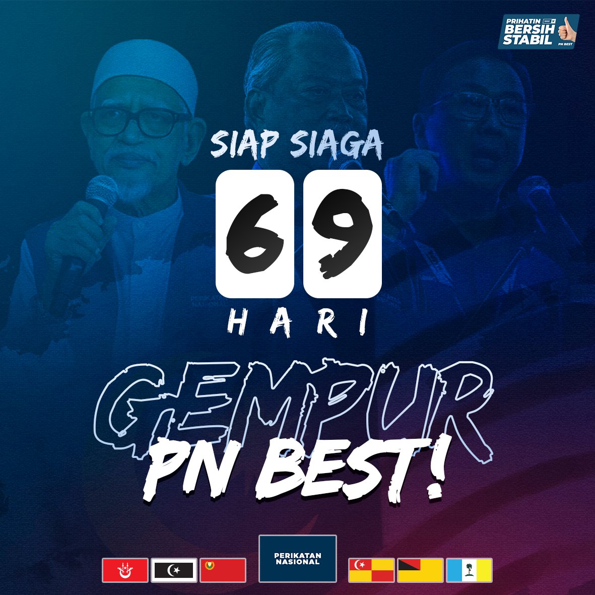 PASPusat's tweet photo. Siap Siaga 69 Hari Gempur PN BEST !

#BersihdanStabil 
#PNBEST
#gempur https://t.co/J8XpMmXbOc