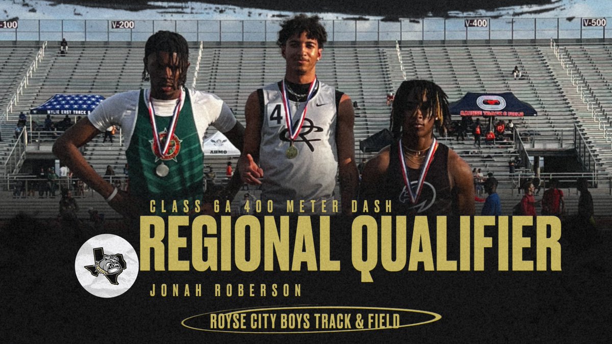 RCHSBOYSTFXC's tweet photo. ICYMI: The Bulldog Track & Field Team took 10 competitors to the District 9/10-6A Area Championships in Wylie yesterday. ALL 10 of our student-athletes qualified for the Class 6A Region II Track & Field Championships next weekend in Waco.
#BulldogSpeed https://t.co/RiMQ4Ao5g7