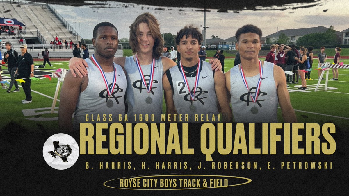 RCHSBOYSTFXC's tweet photo. ICYMI: The Bulldog Track & Field Team took 10 competitors to the District 9/10-6A Area Championships in Wylie yesterday. ALL 10 of our student-athletes qualified for the Class 6A Region II Track & Field Championships next weekend in Waco.
#BulldogSpeed https://t.co/RiMQ4Ao5g7