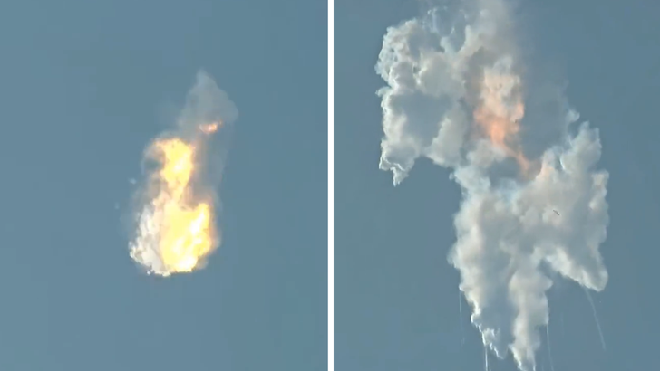 jack_404_143's tweet photo. #SpaceX's #Starship, the world's biggest and the most powerful #rocket to be ever built, #exploded four minutes after its #launch.
#ElonMusk #elon_musk #elonmusktwitter #StarshipLaunch #lanuch #SpaceShip #ELONAI #BreakingNews #latestnews #LatestUpdates #UnitedStates