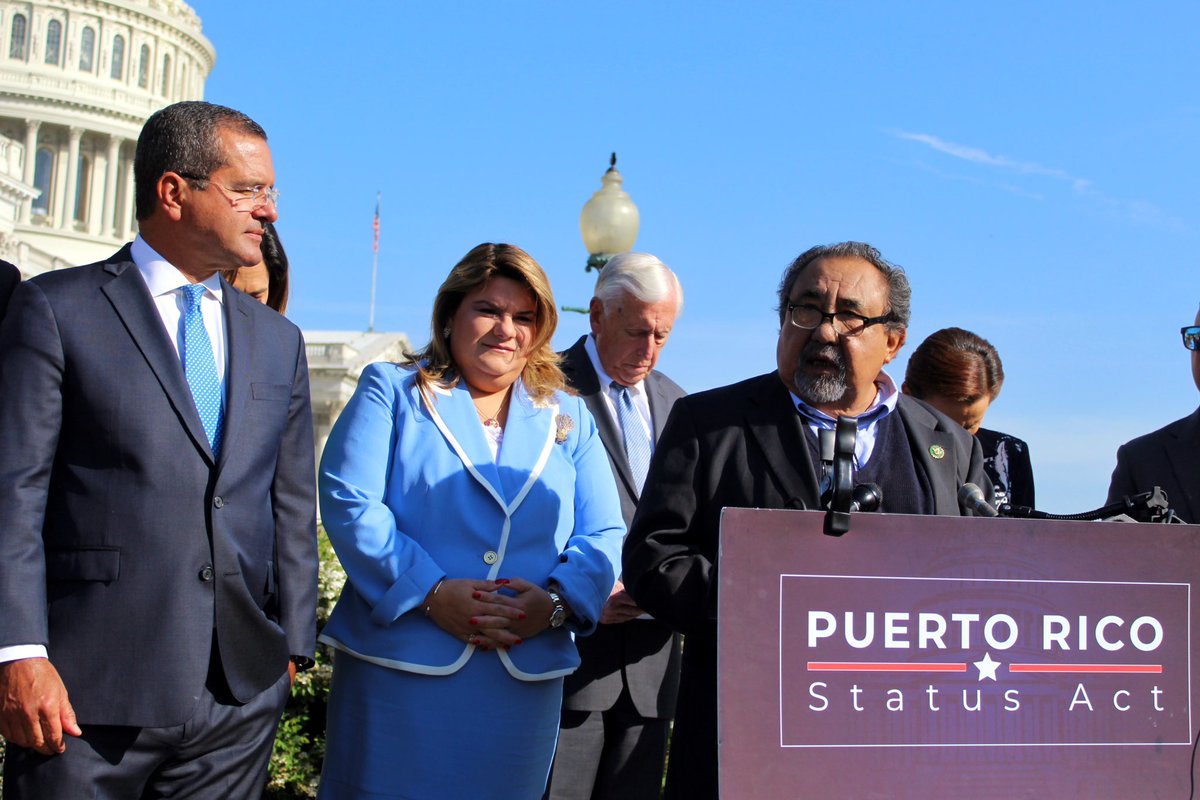 PRFAA's tweet image. 📃 | Today, @GovPierluisi joined members of Congress to announce the reintroduction of the Puerto Rico Status Act in the People’s House. With this bill, we reaffirm our commitment to the democratic principles that underpin our Nation and ensure that the voices of all Americans…
