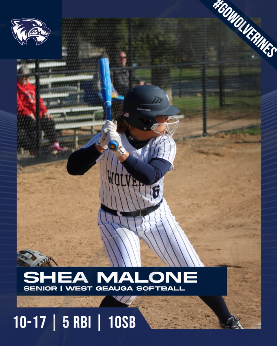 WestGAthletics's tweet photo. What a Week! 

Shea Malone earns News Herald Player of the Week Honors! https://t.co/bzbipKdj78