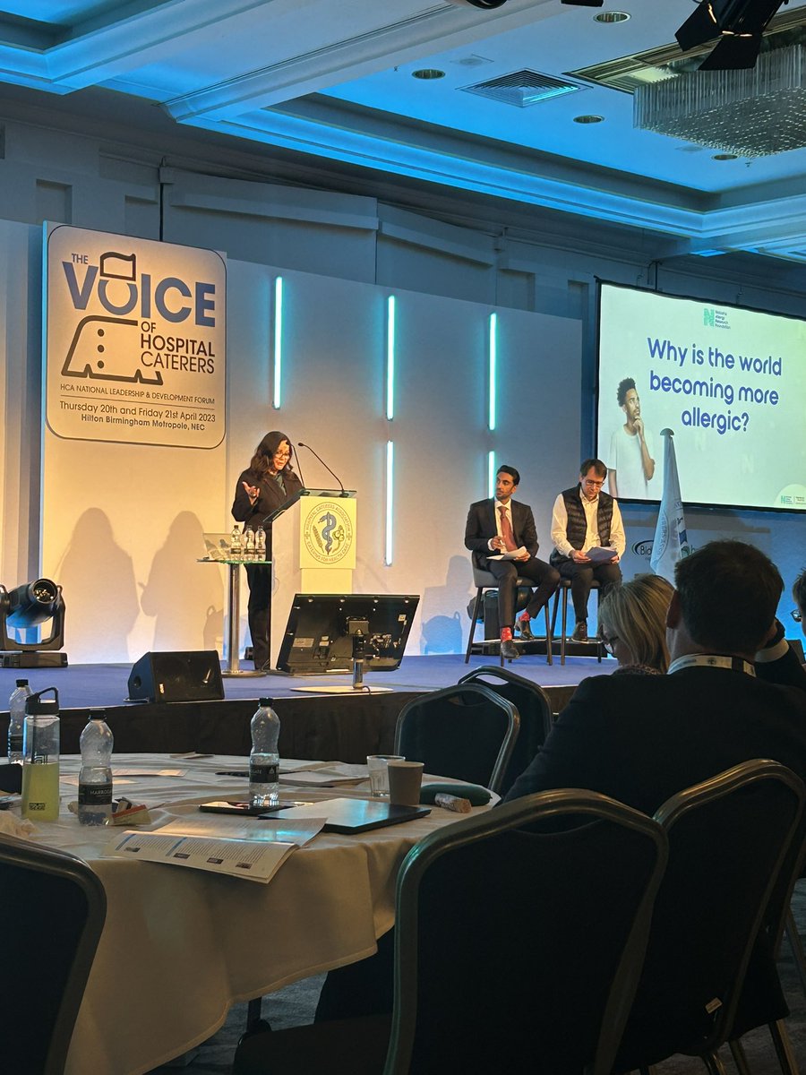 Fascinating and informative sessions at the Hospital Caterers Association today. The importance of allergen awareness among many other important topics. <a href="/HCA_Forum/">Hospital Caterers Association L & D Forum 2026</a> <a href="/HCASouthWest/">HCA South West</a> <a href="/NatashasLegacy/">The Natasha Allergy Research Foundation</a> #NARF