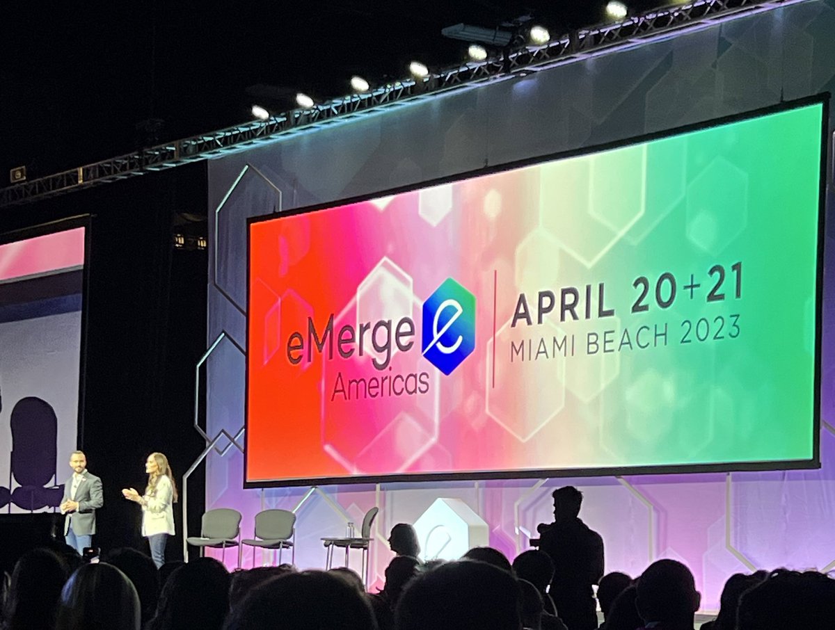 First day kicks-off #eMergeAmericas Largest Tech event in #Miami